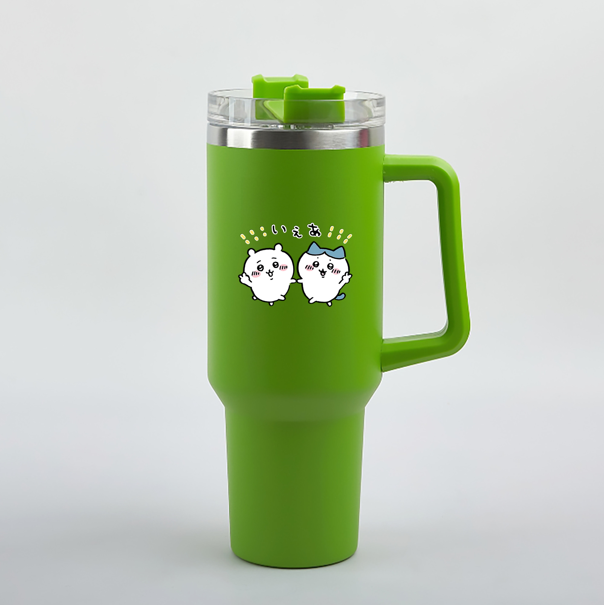 （画像用） ちいかわ ハチワレ Chii-kawa hachiware 1200mL車用タンブラー（カラープリント）